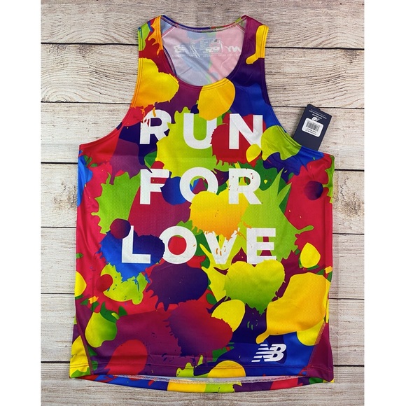 New Balance NY Road Runners Pride Singlet - Picture 2 of 3
